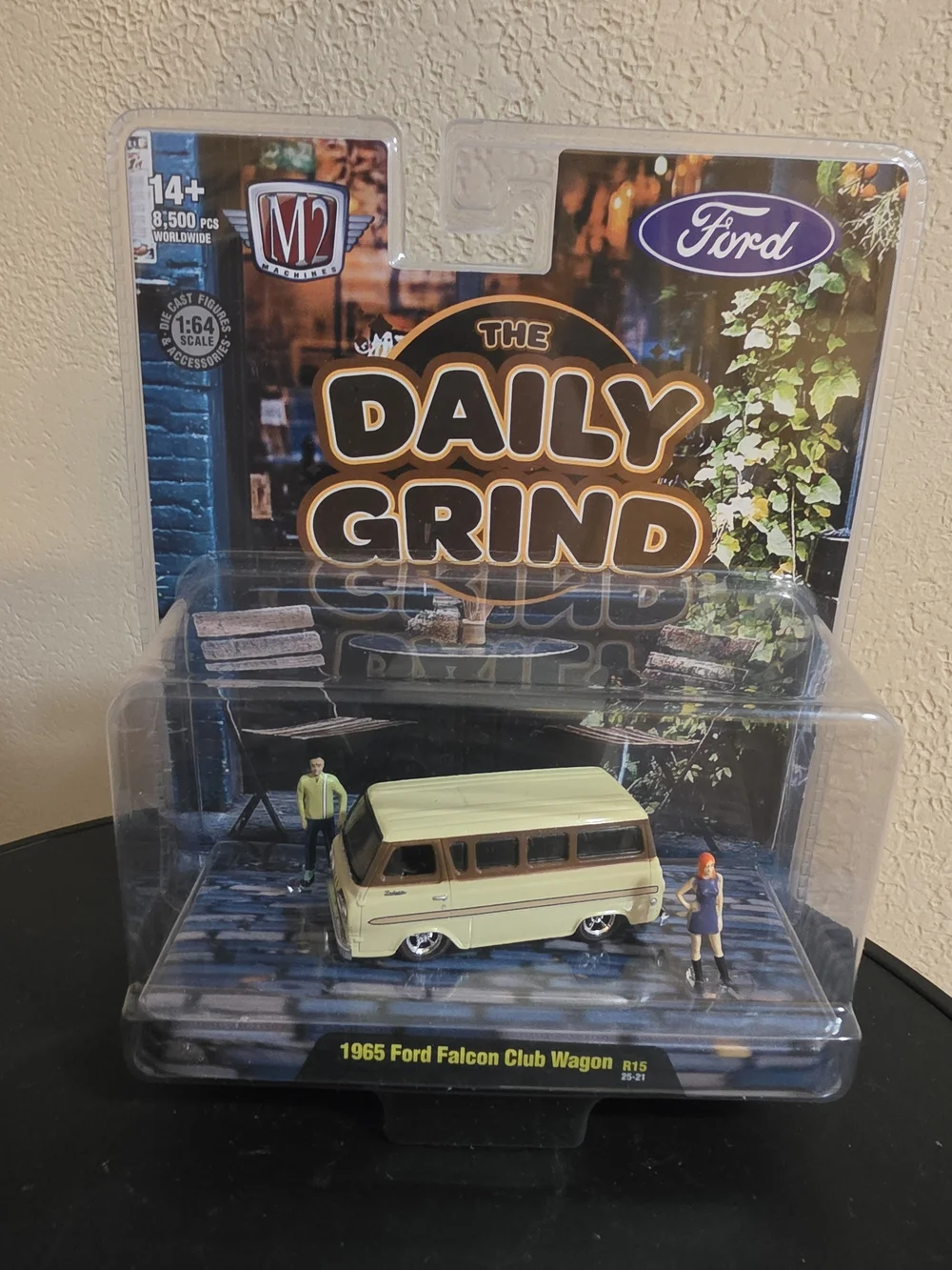 M2 Machines 1:64 Scale Diorama Bundle - Lot of 3 Cars (Ford & VW)